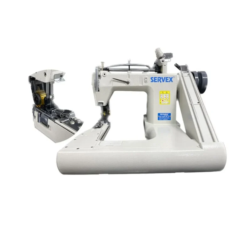 Máquina Cerradora de camisa con puller de goma Mecatronica Servex SC 927PLA