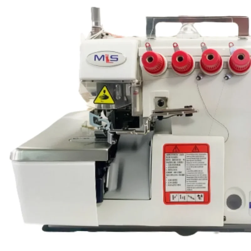 Máquina Fileteadora Mecatrónica 4 Hilos Direct Drive con Rematador Ref: MLS-988D-4-BK 110V
