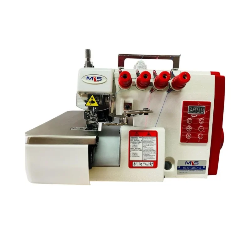 Máquina Fileteadora Mecatrónica 5 Hilos Direct Drive Ref: MLS-988D-5 110V
